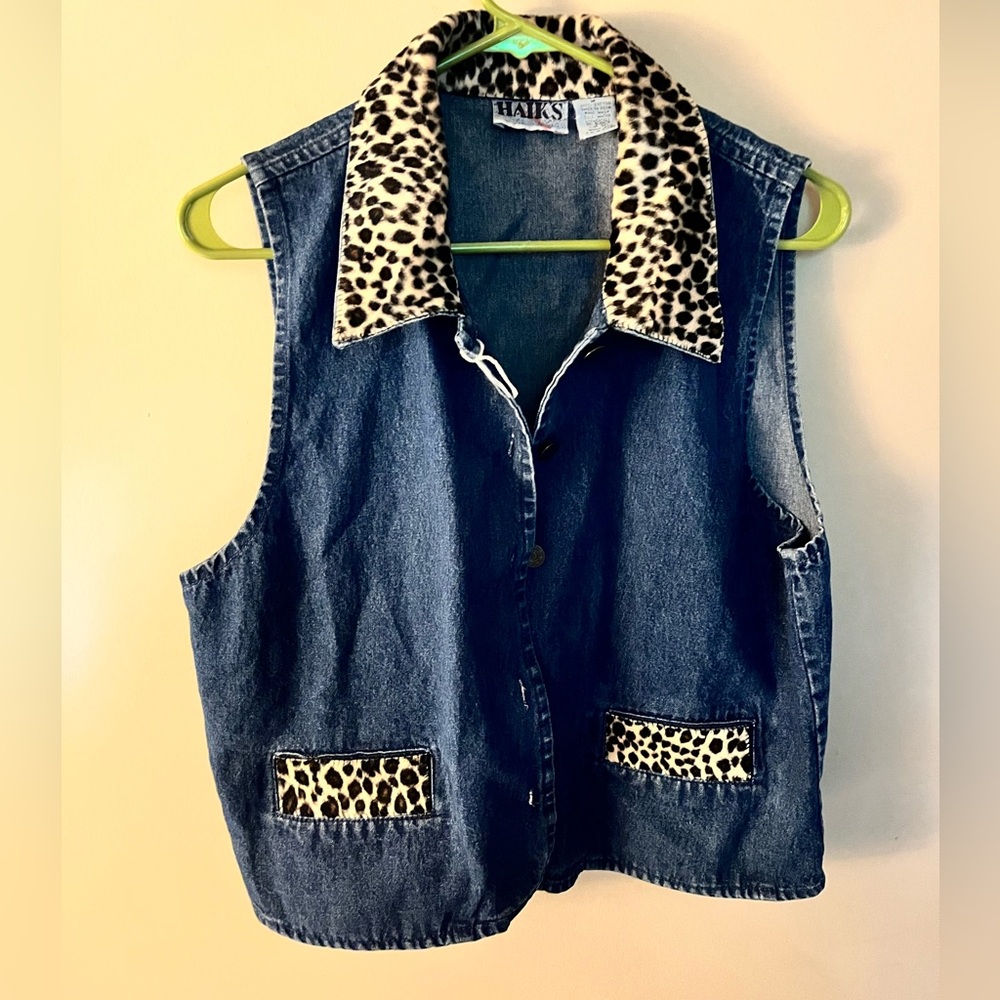 Denim vest